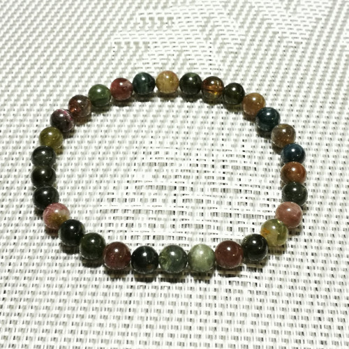 Náramek - turmalín multicolor — foto 2