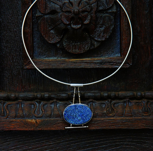Nerezový náhrdelník..." Blueboard " — foto 2