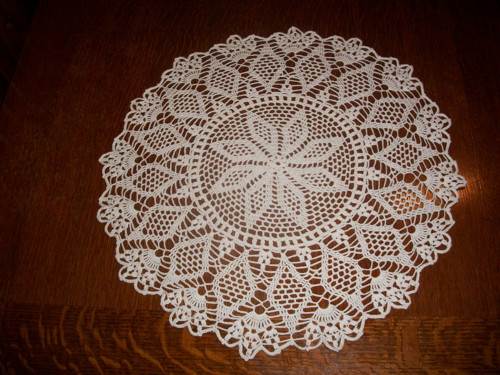 Ubrusy - háčkované, průměr 50 cm — foto 2
