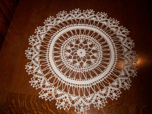Ubrusy - háčkované, průměr 50 cm — foto 4