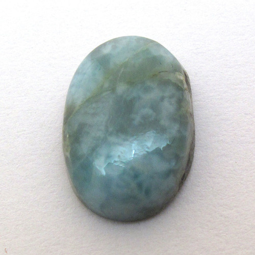Kabošon larimar ovál 14,9mm — foto 3