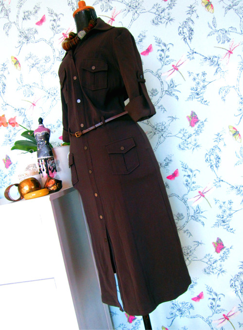 Košilovky elegantní mocca — foto 2