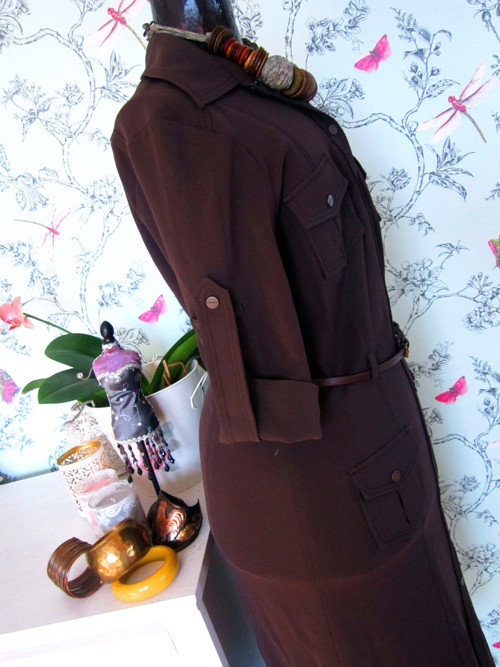 Košilovky elegantní mocca — foto 5