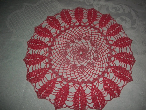 Vínečko červené I. - se stříbrem, 37 cm — foto 2
