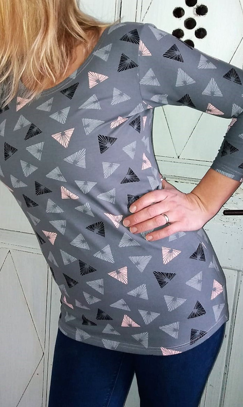 Dámské tričko " Triangle "vel. M — foto 2