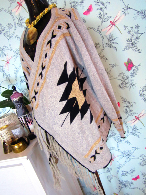 Kardigan boho aztécký — foto 2
