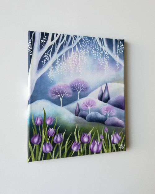V mlžném závoji (25x30cm) — foto 5