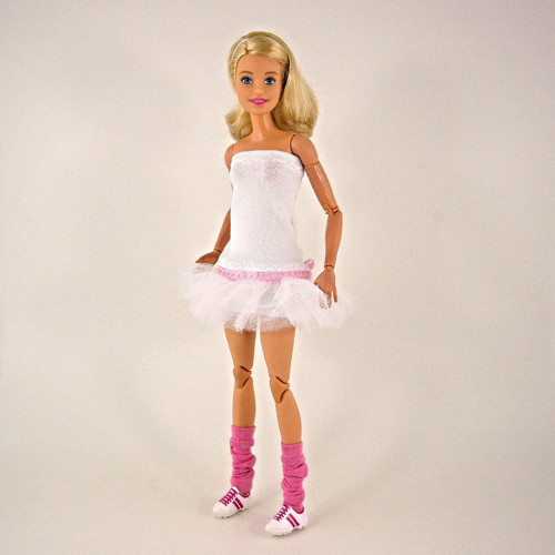 Barbie - Růžovobílá baletka — foto 2