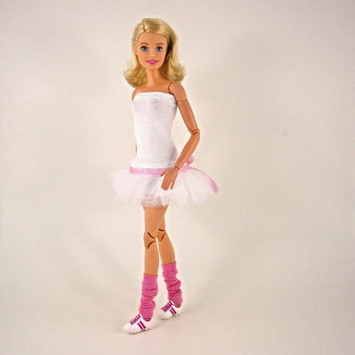 Barbie - Růžovobílá baletka — foto 3