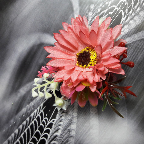 Růžová gerbera - pineta — foto 2