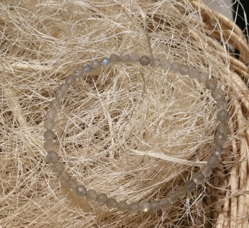 Náramek - broušený labradorit — foto 3