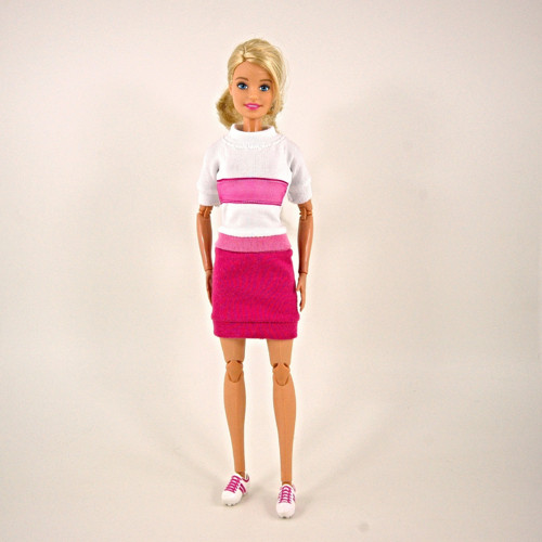 Barbie - Komplet bílorůžový — foto 2