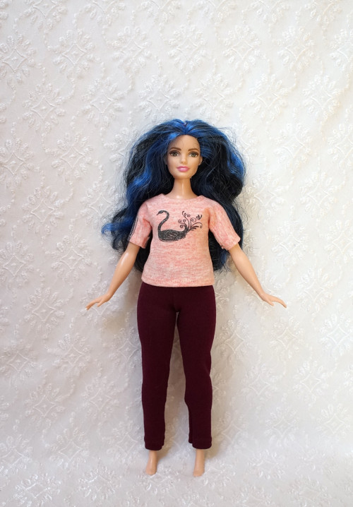 Tričko pro Barbie - curvy - baculku — foto 2