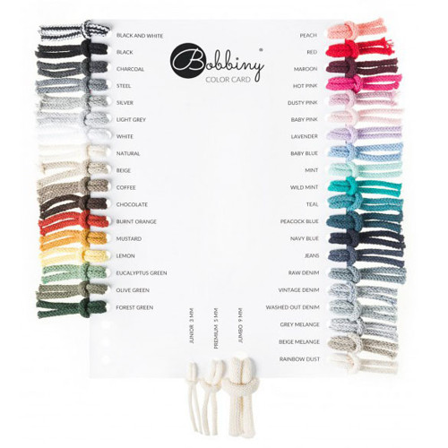 Bobbiny Premium 5mm - černá - 3m — foto 3
