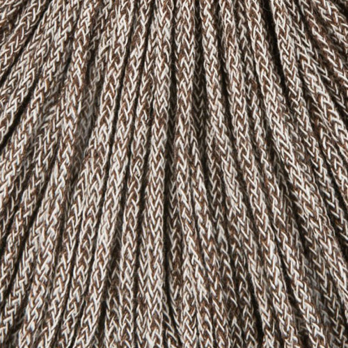 Bobbiny Junior 3mm - hnědá melange - 4m — foto 2