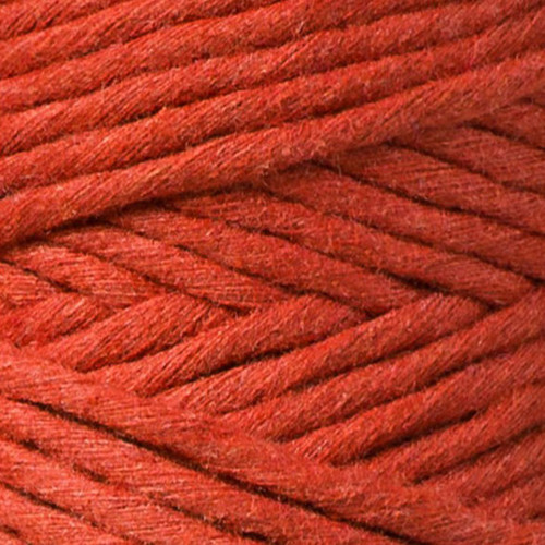 Bobbiny Macrame Regular 3mm - cihlová - 4m — foto 2