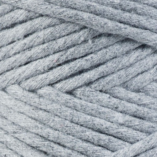 Bobbiny Macrame Regular 3mm - stříbrná - 4m — foto 2