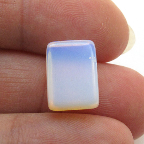 Kabošon opalit obdelník 13,3mm REZERVACE — foto 3