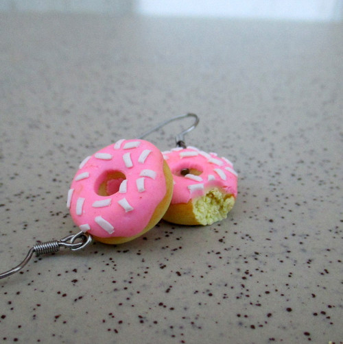 Náušnice donuty — foto 3