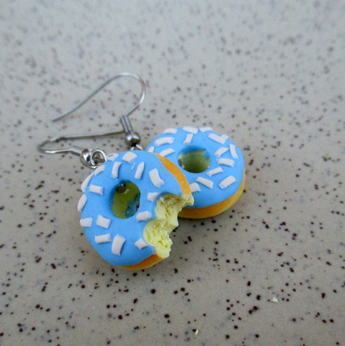 Náušnice donuty — foto 3
