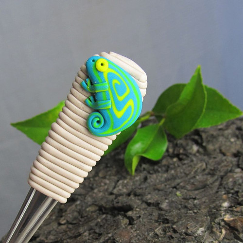 Lžička s chameleonem — foto 2