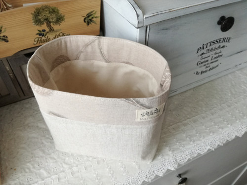 Látkový košík - podzimní listí — foto 3