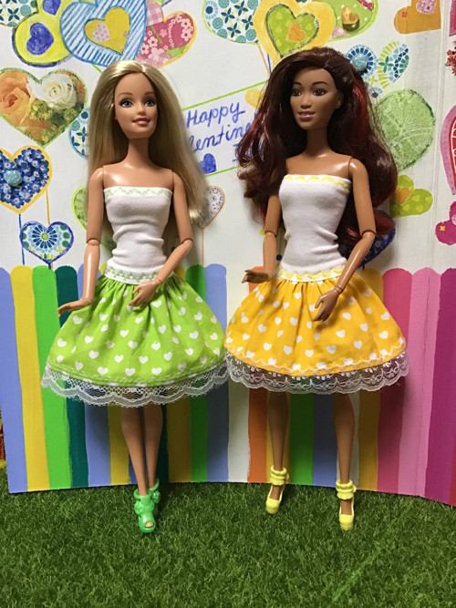 Šaty pro Barbie - “Kolekce Valentýnky” — foto 2