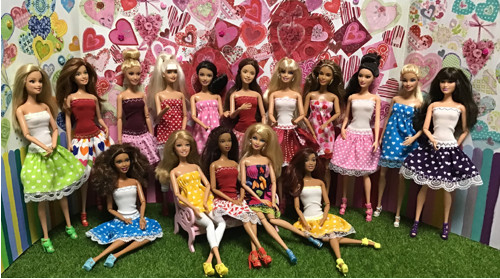 Šaty pro Barbie - “Kolekce Valentýnky” — foto 4