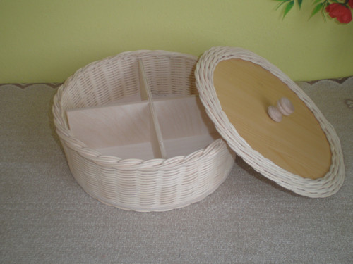 Krabička dělená kulatá — foto 3