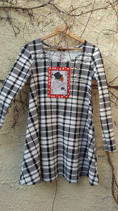 Retro šatky/tunika, vel.M — foto 4