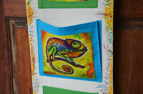 Chameleoni -malovaný kapsář — foto 4