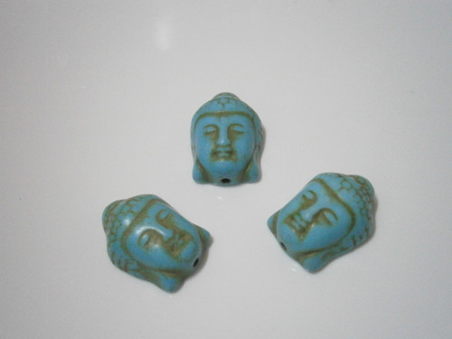 *Tyrkenit - Buddha* - 15x20mm — foto 2