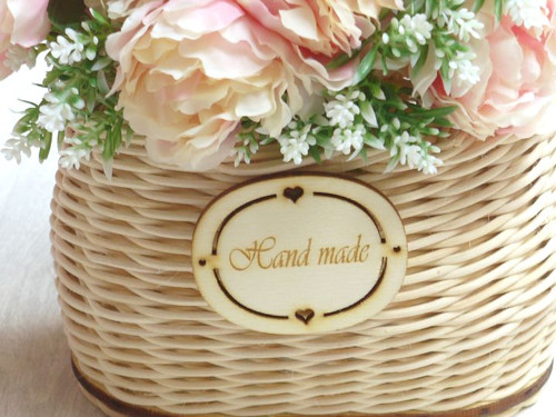 Cedulka Hand made (sada 5-ti kusů) — foto 3