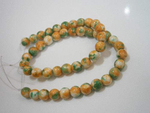 *Jadeit Oceán* 8mm - 5ks — foto 2