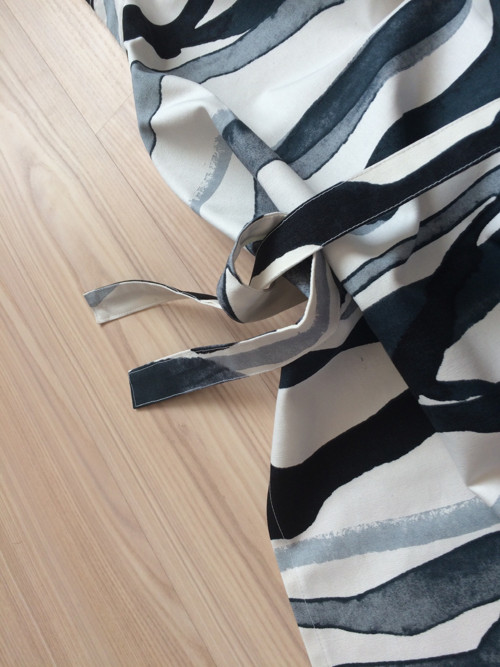 Zástěra indigové cákance — foto 2
