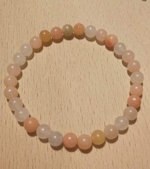 Náramek - pink avanturín — foto 2