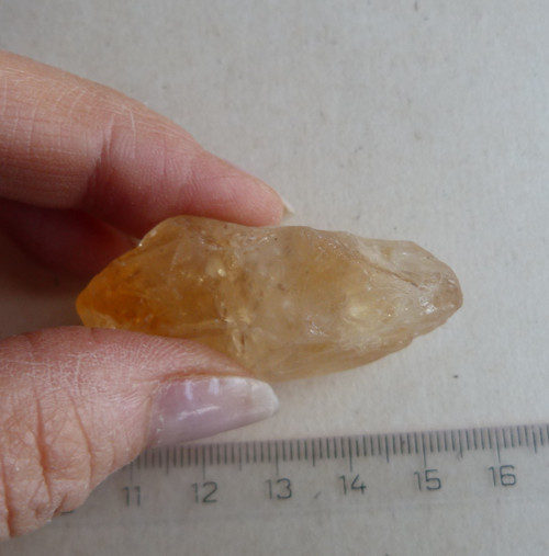 Citrín surový - 4,6 cm — foto 4