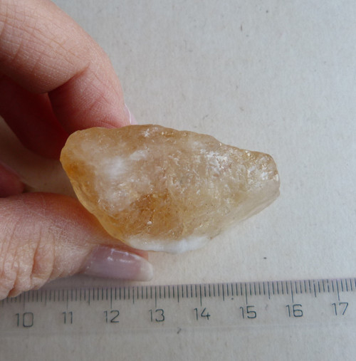 Citrín surový - 4,6 cm — foto 6