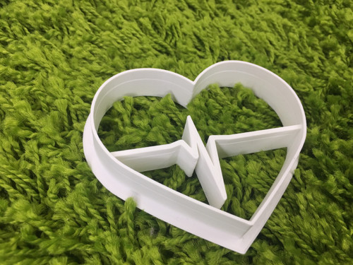 Vykrajovátko: Srdíčko EKG — foto 3