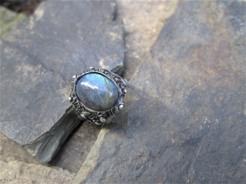 Prsten ,, Mystery " s labradoritem — foto 3