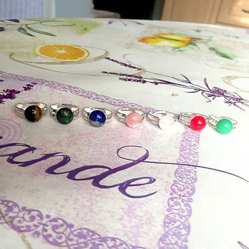 Elegantní prsten s růženínem #2011 — foto 5