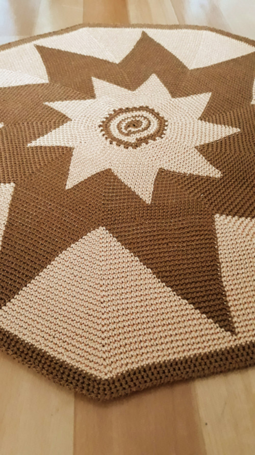 Kulatý kobereček 71 cm — foto 3