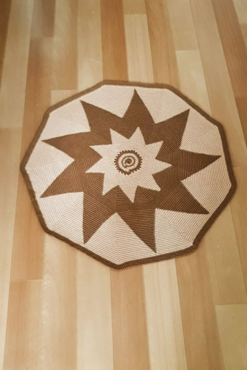 Kulatý kobereček 71 cm — foto 6