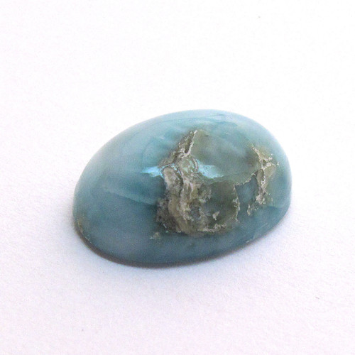 Kabošon larimar ovál 14,0mm REZERVACE — foto 2