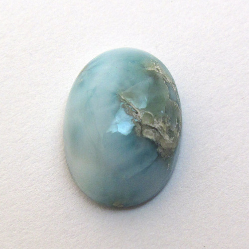 Kabošon larimar ovál 14,0mm REZERVACE — foto 3