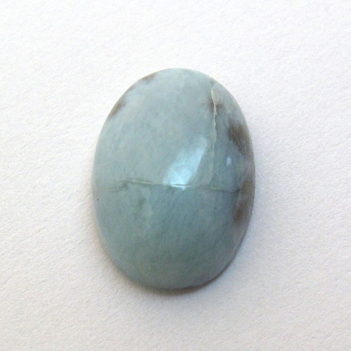Kabošon larimar ovál 14,1mm — foto 3