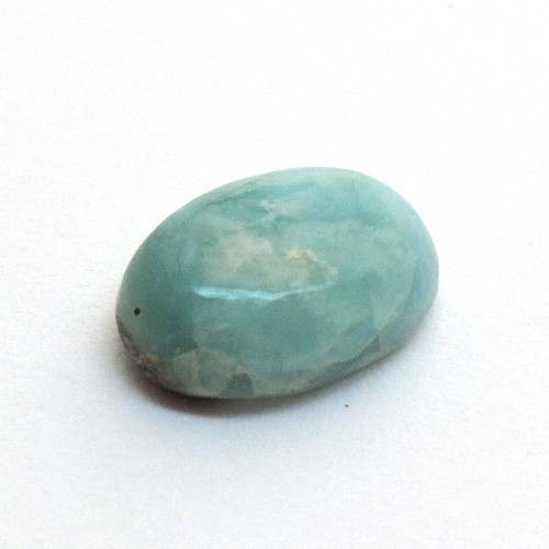 Kabošon larimar ovál 13,8mm REZERVACE — foto 2