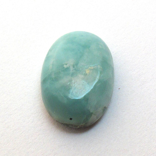 Kabošon larimar ovál 13,8mm REZERVACE — foto 3