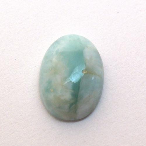 Kabošon larimar ovál 14,1mm — foto 3