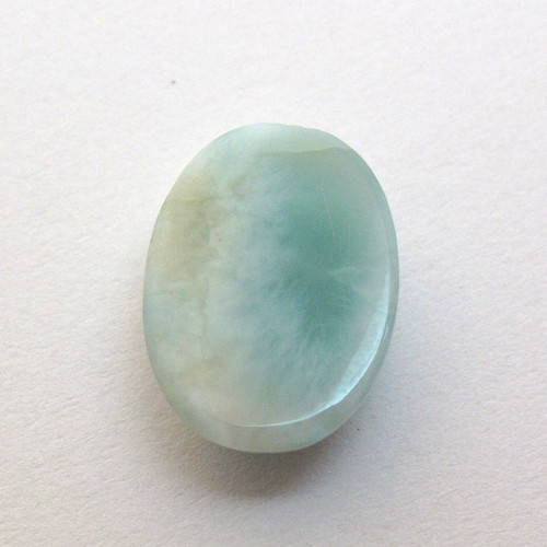 Kabošon larimar ovál 14,1mm — foto 4